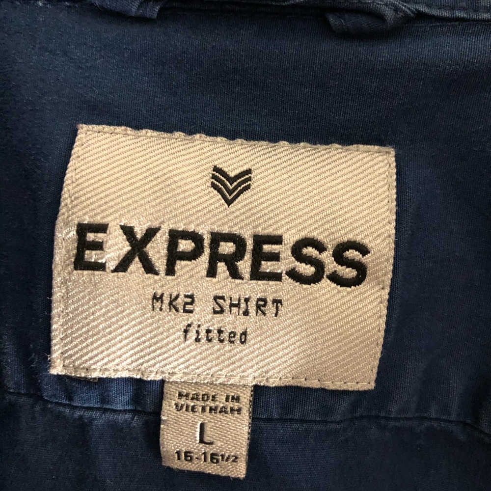 Blue button down - Picture 2 of 2